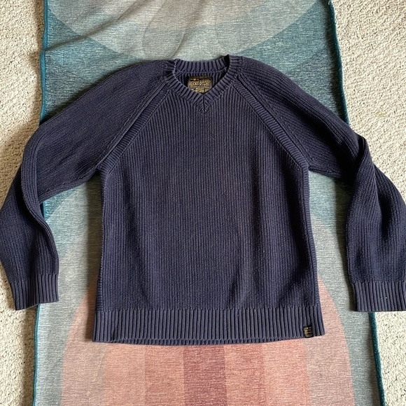Lucky Brand Men's Navy Sweater - Picture 5 of 7